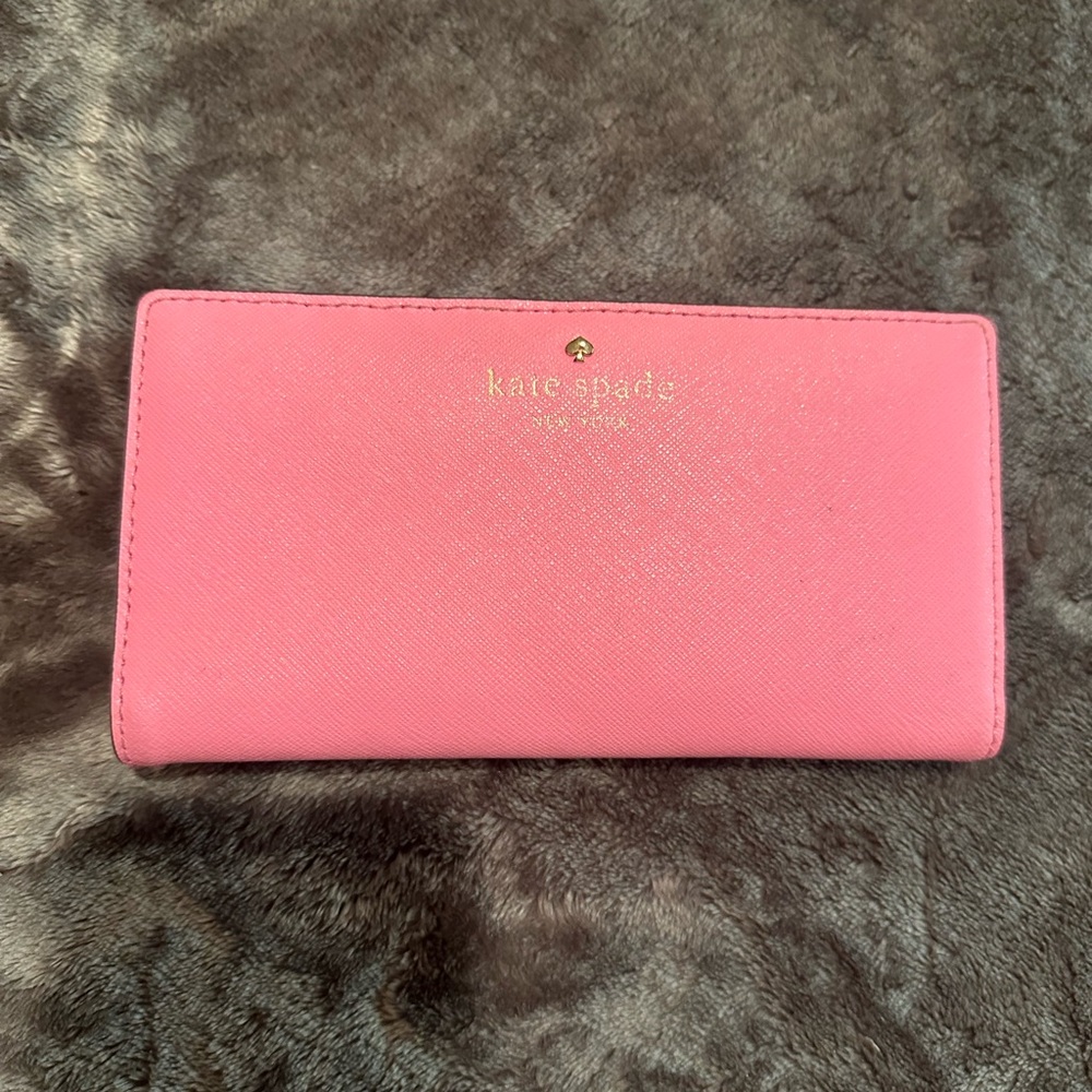 Pink Kate Spade Wallet - Picture 1 of 3